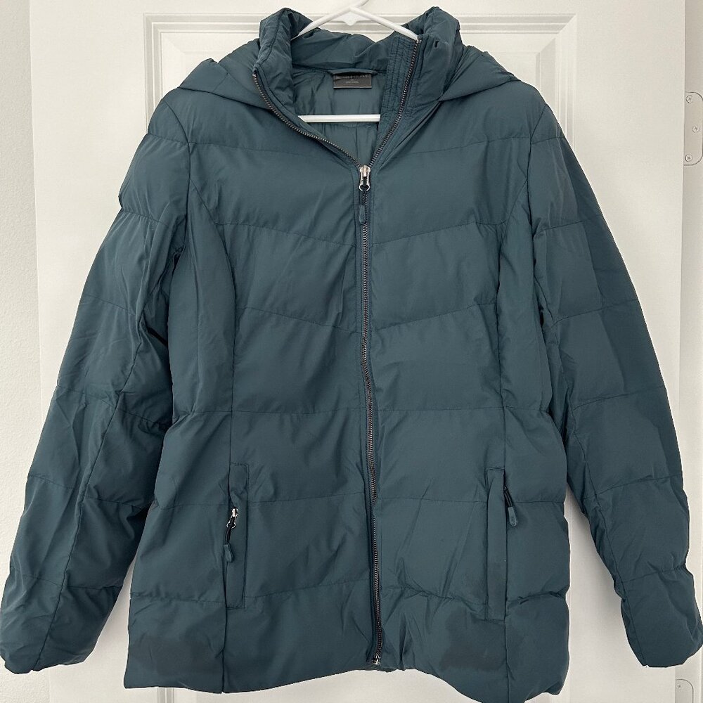 Peacock Blue 32 Heat Winter Coat